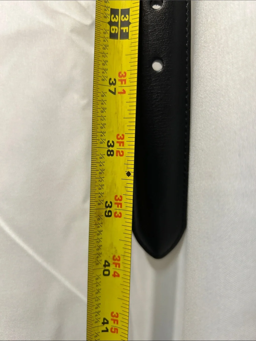 Vintage Ralph Lauren Black Polo Belt ☆ Genuine Leather 36/90 2113620-001